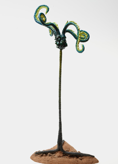 Jimbacrinus bostocki model, an extinct animal from the Permian era