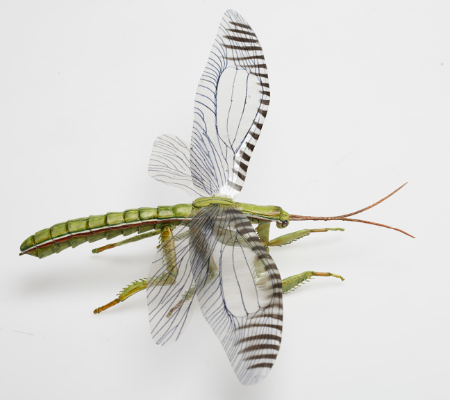 Model of Clatrotitan, a type of arthropod