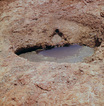 A well in a granite rocky area used and maintained by the Pintupi, Western Desert