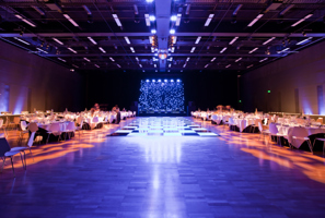 Banquet function set-up in the Touring Hall