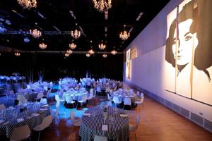 Banquet function set-up in the Touring Hall