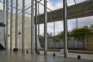 Atrium outside the Melbourne Museum Touring Hall