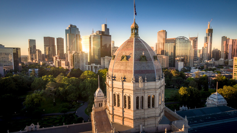 Royal Exhibition Building Dome Promenade
