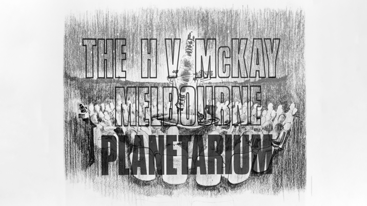 P.R. handout leaflet for the H. V. McKay Planetarium