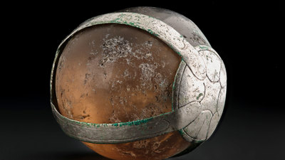 Rock crystal pendant from the Galloway Hoard