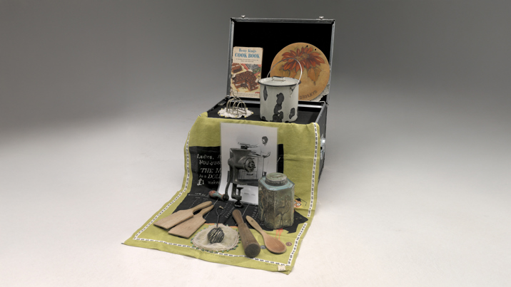 Kitchen utensils and equipment used in outreach programs