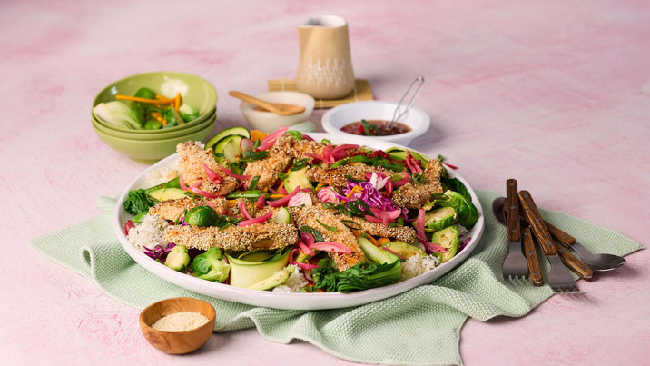 A plate of delicious food